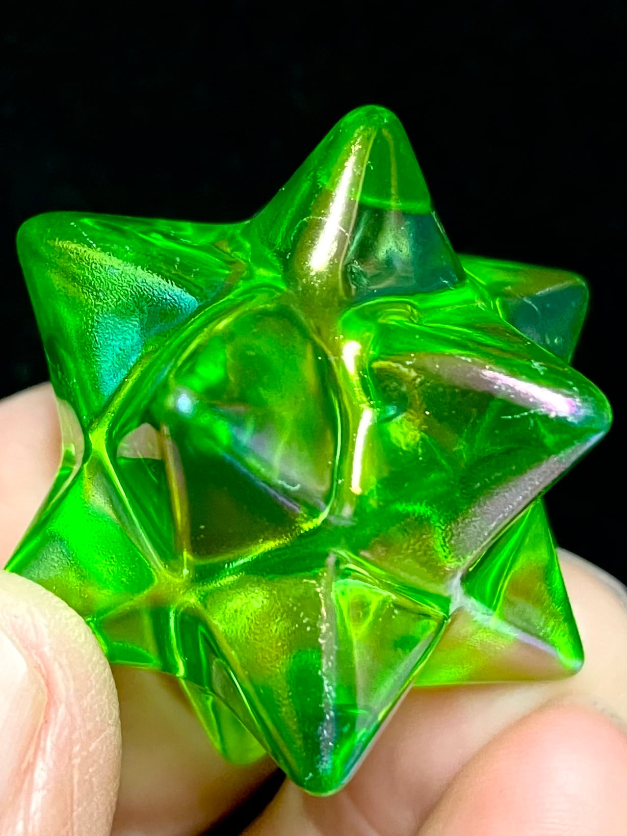 6) 「マカバ・スタークリスタル」グリーン・オーラ(タイプA)