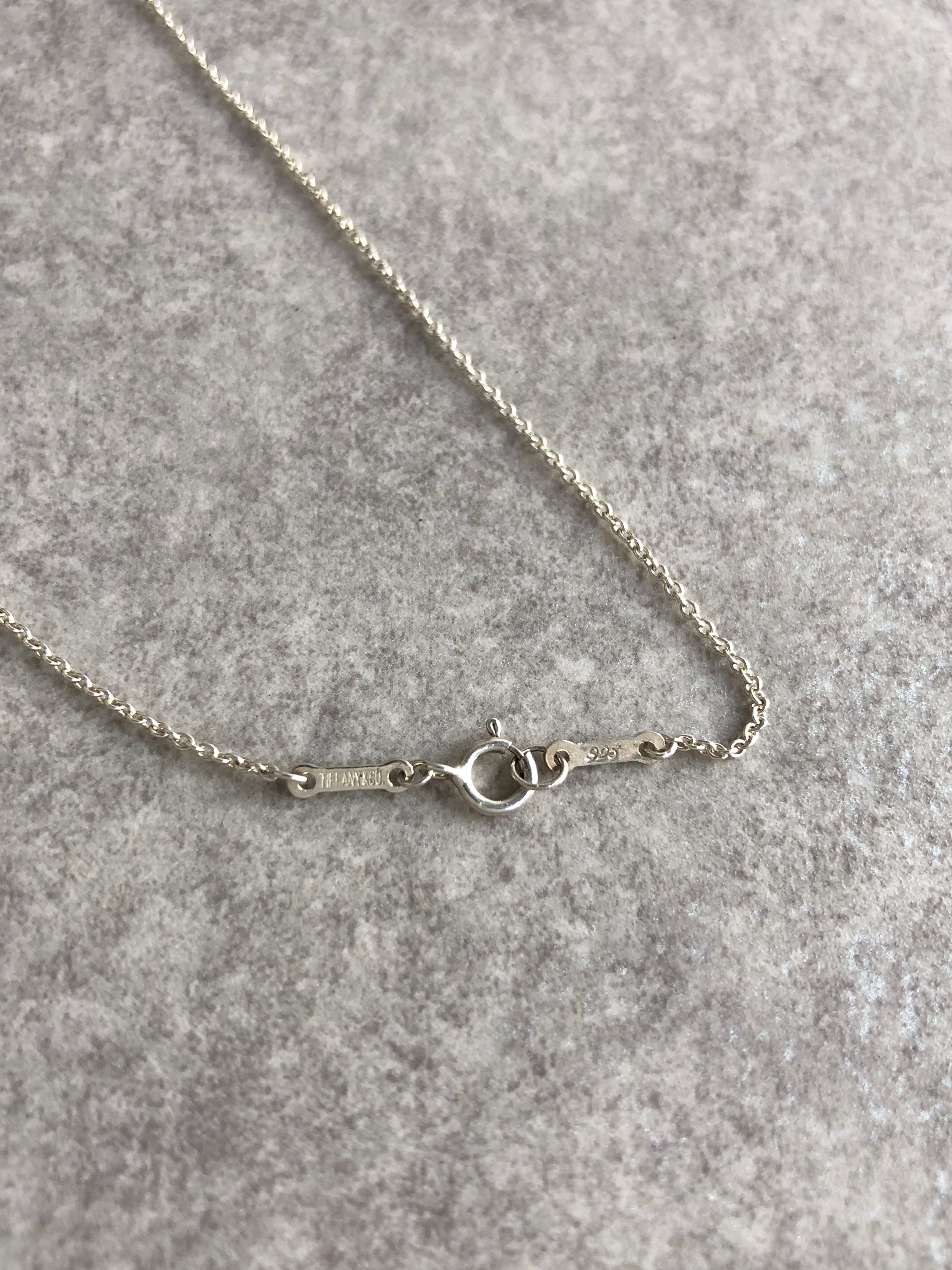 Tiffany & Co. ティファニー ネックレス シルバー オープンディア