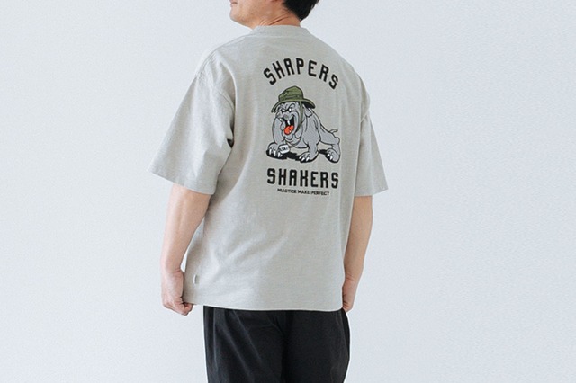 LOW COUNT SLUB JERSEY - CREW NECK POCKET SHORT SLEEVE TEE : 太番手スラブ天竺 - " Shapers "ポケット半袖TEE