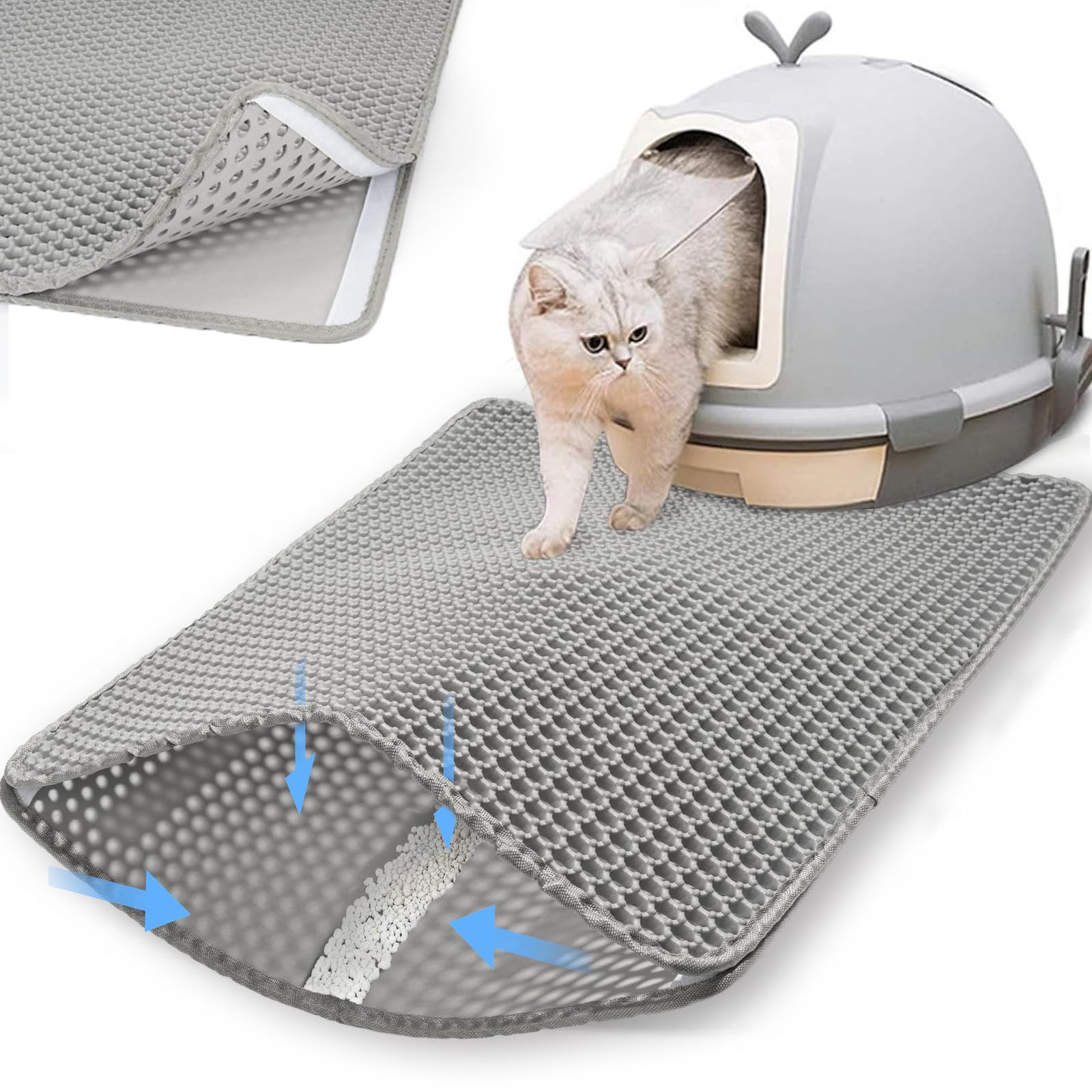 猫砂 おから トイレに流せる 6袋セット 飛び散り防止 天然素材 消臭
