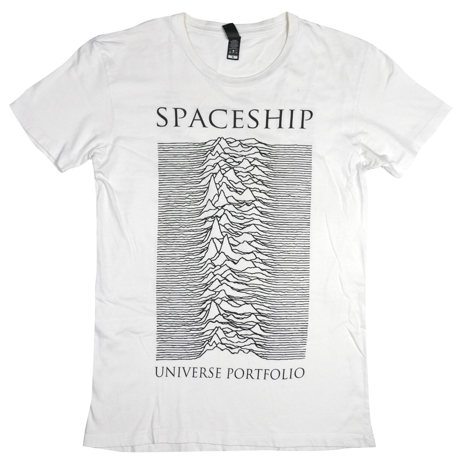 USED【M】Spaceship Universe Portfolio - Joy Division Love Will Tear Us Apart Parody Tee / AS Colour