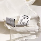 united arrows green label relaxing グリーンレーベル バンドカラー 長袖 シャツ /ホワイト系 レディース