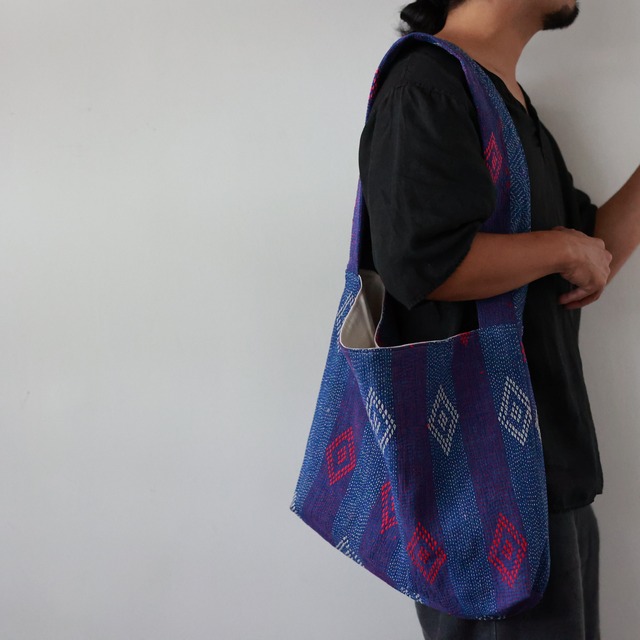 Hagi / Vintage Quilt - Shoulder Bag #30