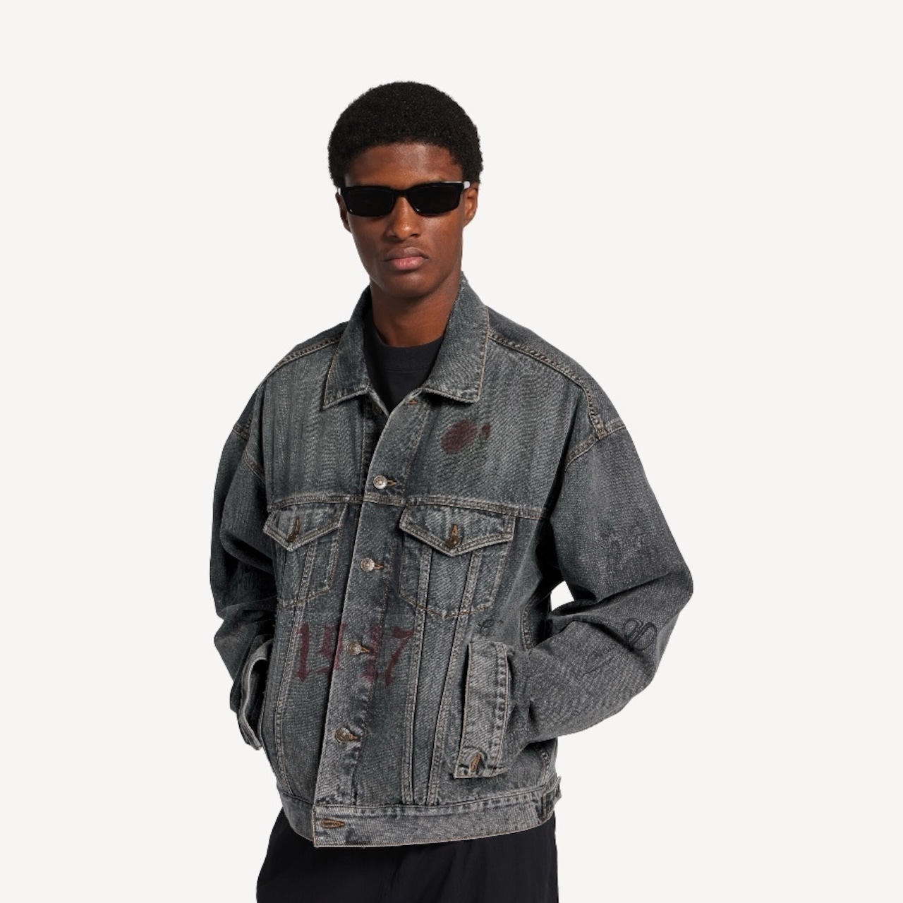 【BALENCIAGA】Tattoo Boxy Jacket - 3