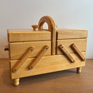 Vintage sewing box