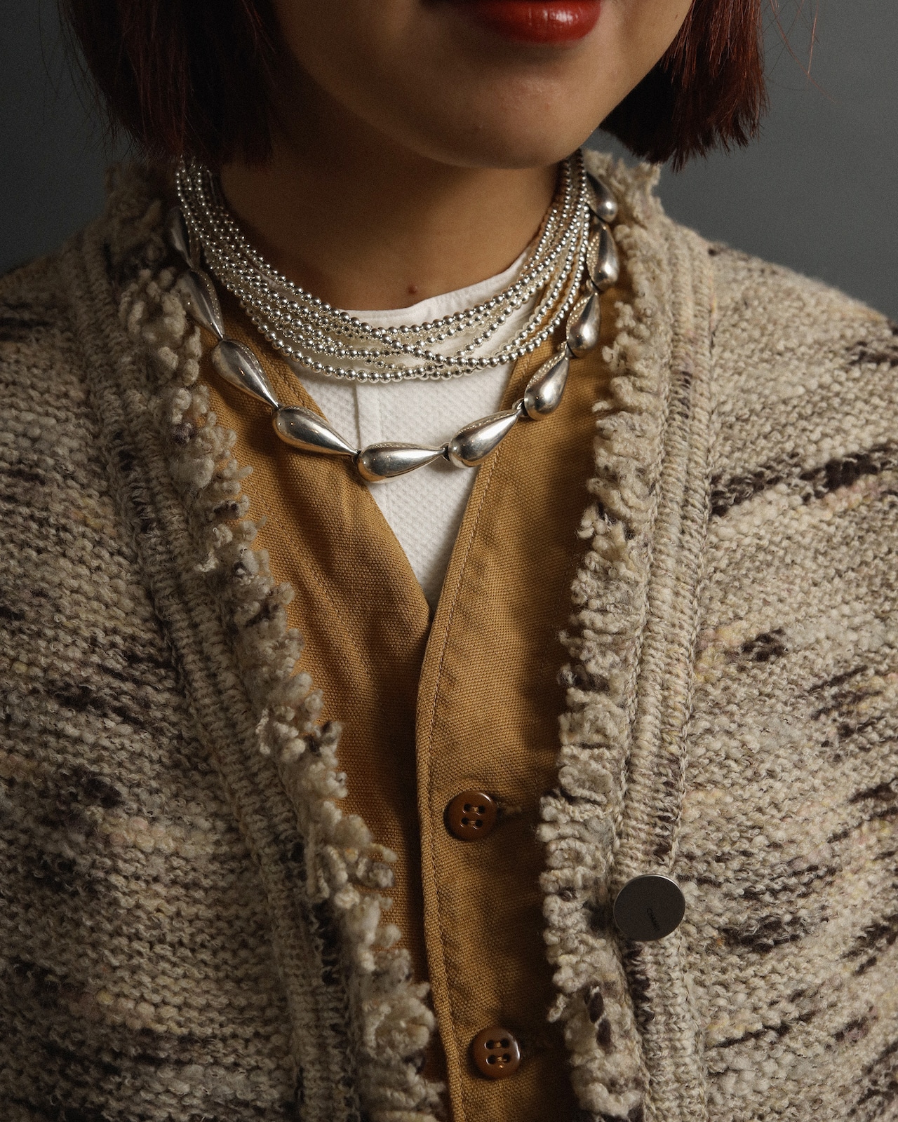 1999's Chanel / Knit Jacket - 1 Green