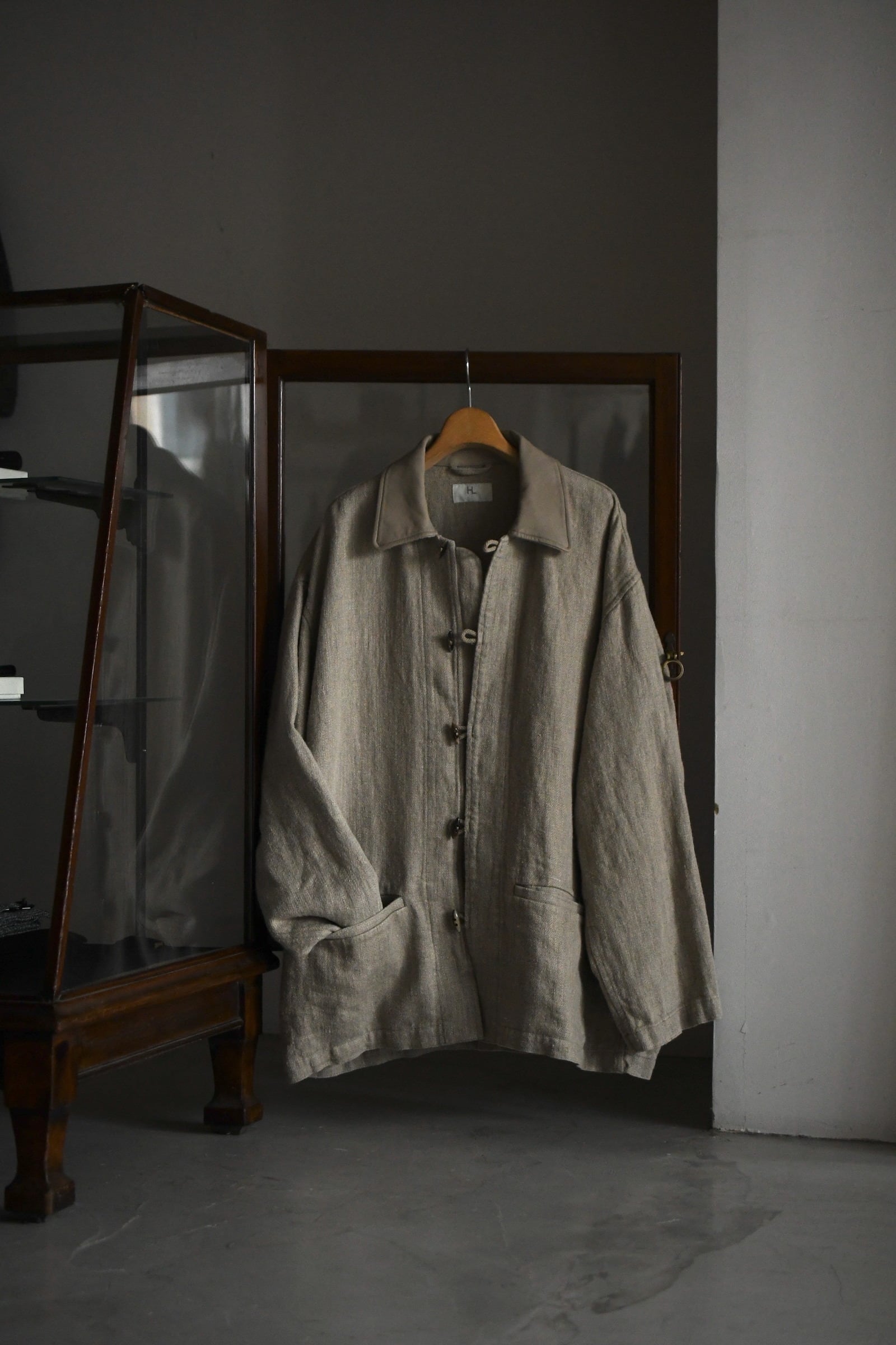 HERILL / Linen Duffel Jacket (Natural) | nariwai