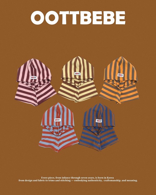 OOTT BEBE［取寄］nomad stripe baraclava 26winter