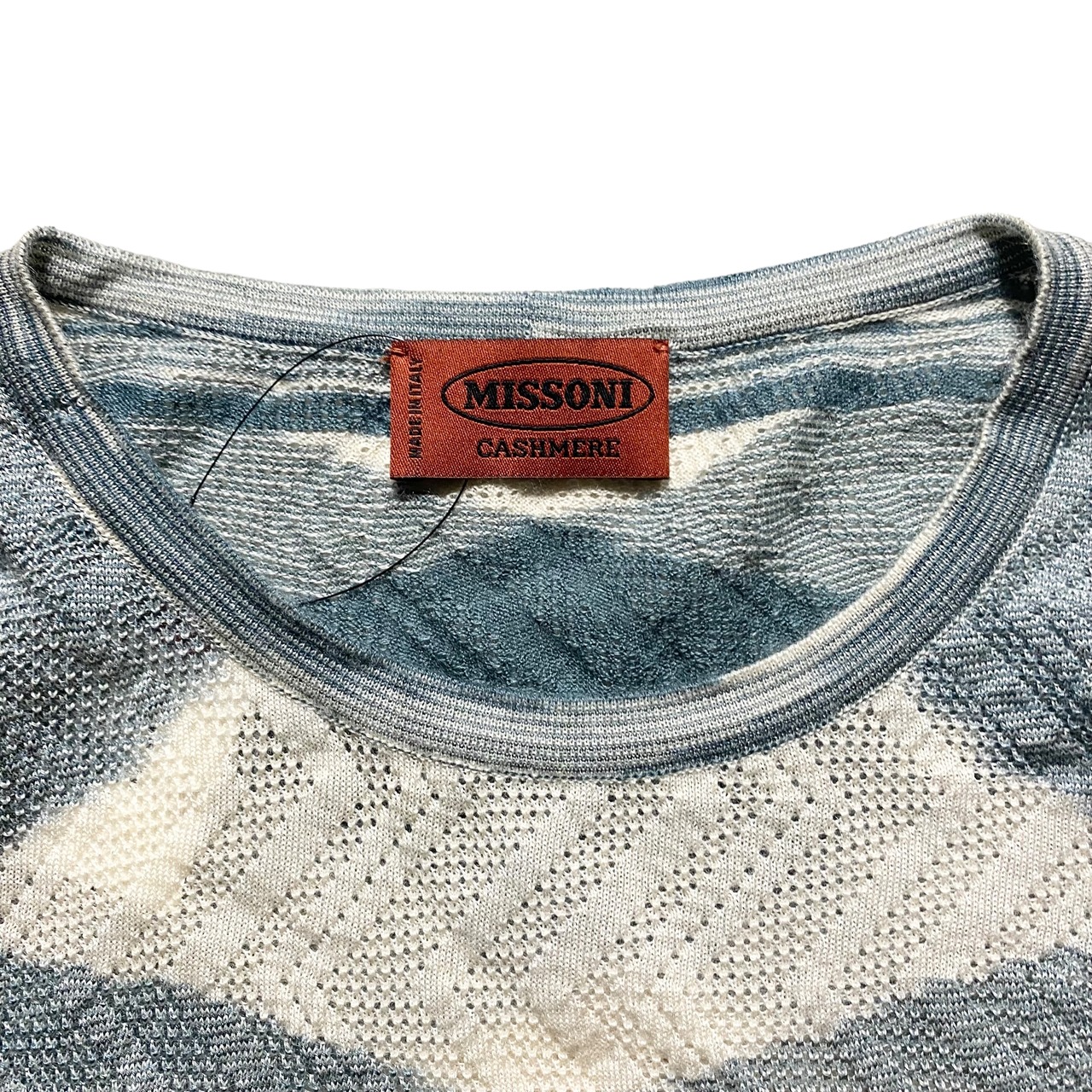 MISSONI “CASHMERE” silk blend summer sweater