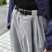 marbled gray 2tuck slacks