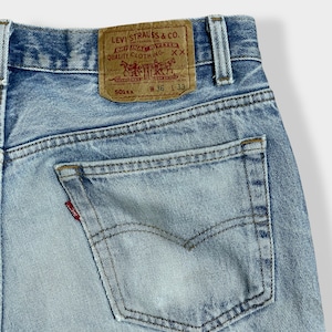 【LEVI'S】90s USA製 501xx デニム ジーパン ジーンズ W36 L33 リーバイス ボタン裏546 オールド ビンテージ US古着