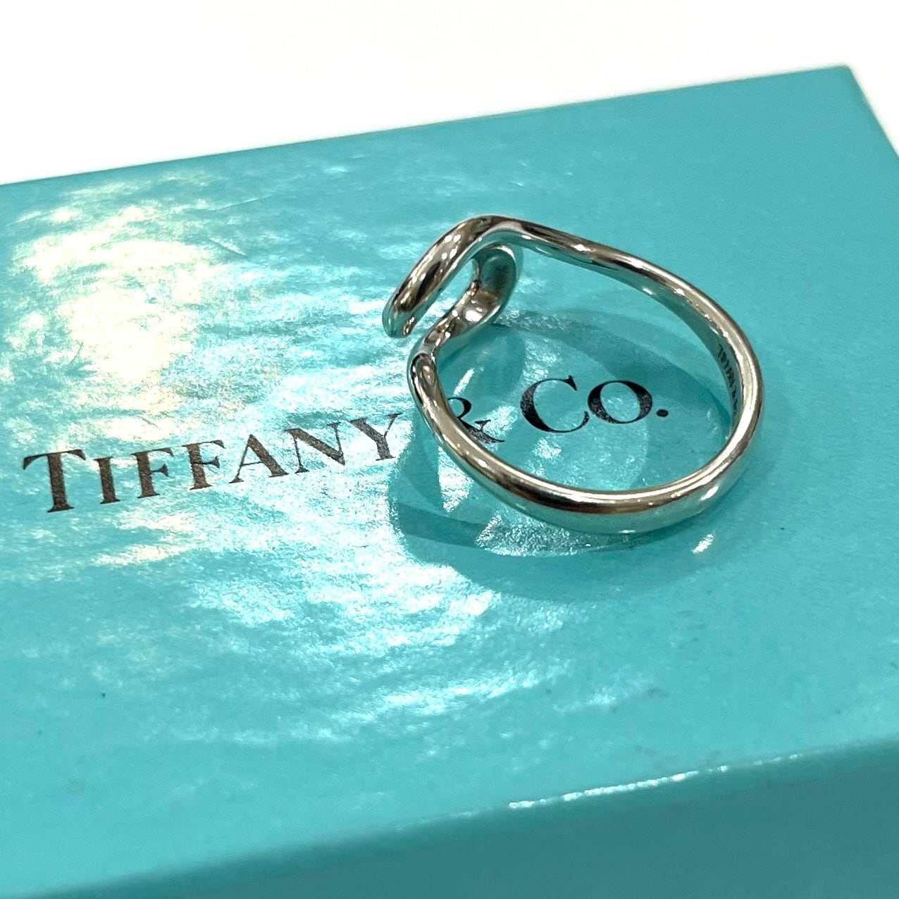 TIFFANY&CO.】【10号】2718 波のような美しい曲線美。オープンウェーブ