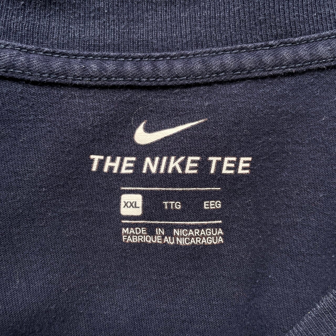 ビッグサイズ NIKE ゴツナイキ 復刻 ロゴプリント Tシャツ メンズ2XL 