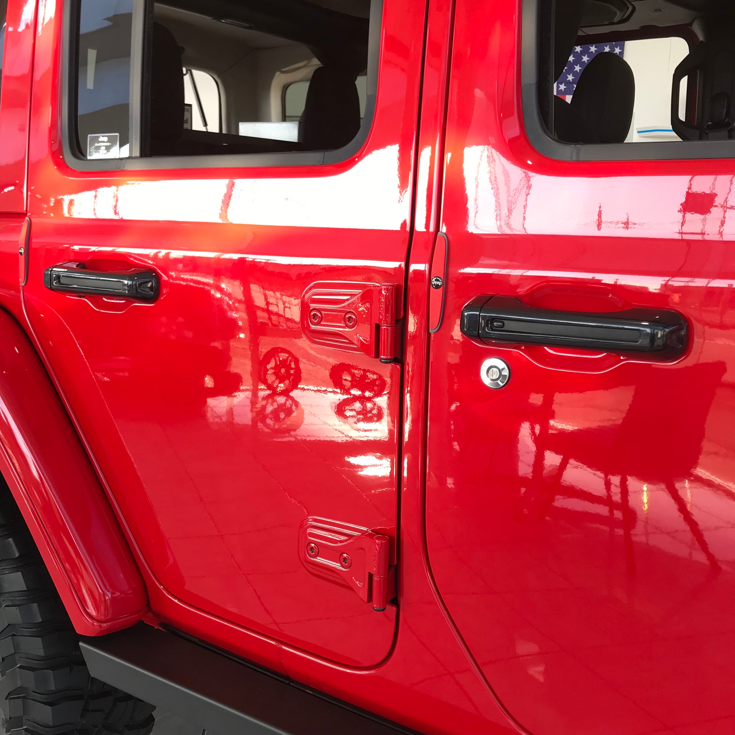 Jeep  ドアハンドル　メタルドア