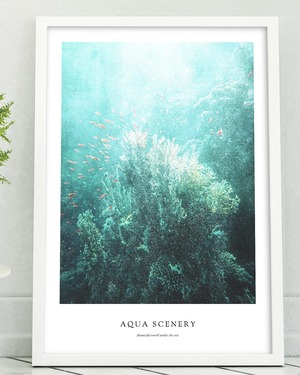 アートポスター / Aqua scenery   eb135
