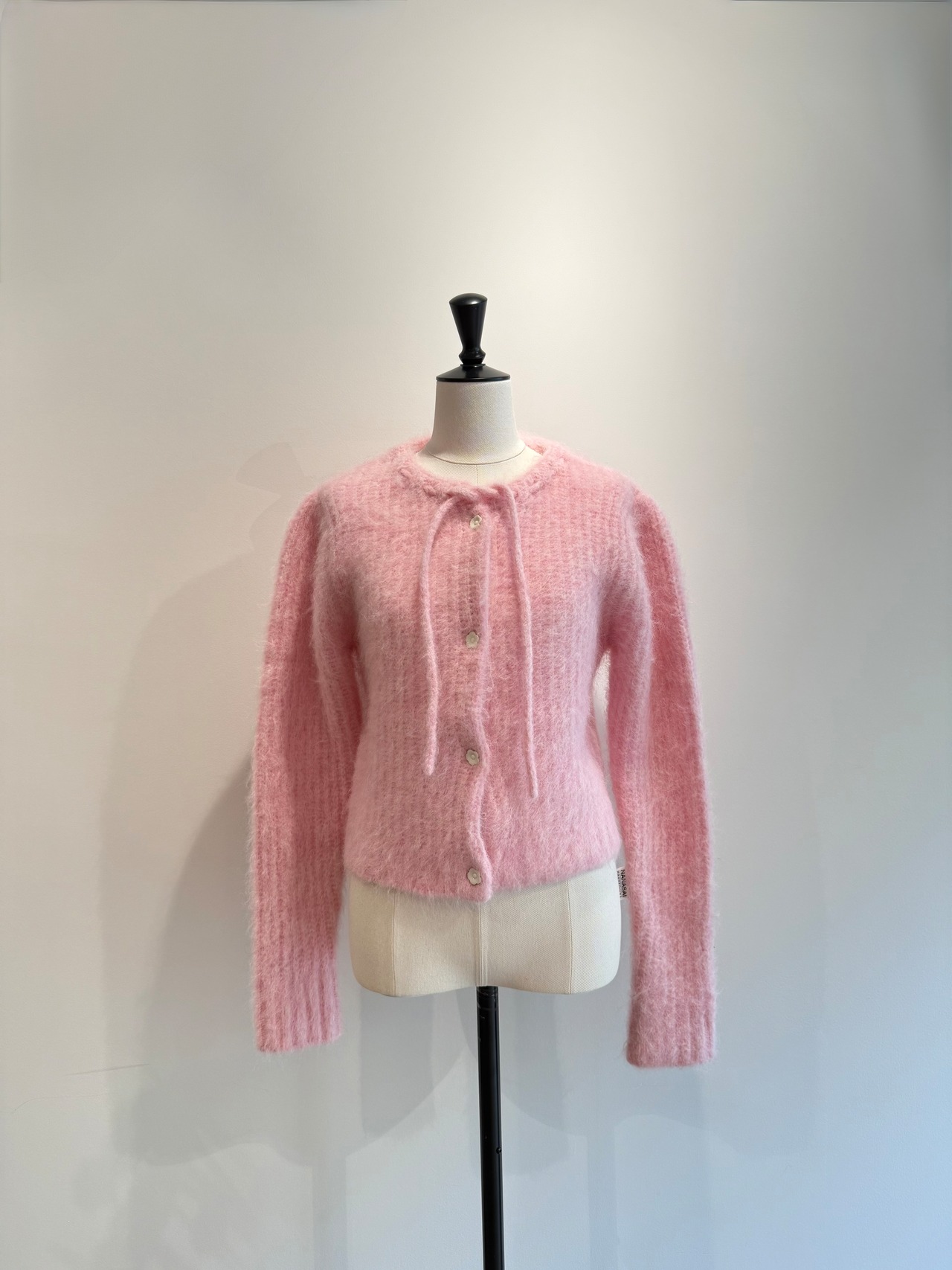 jonnlynx/JL225-KN1051 MOHAIR CARDIGAN PINK