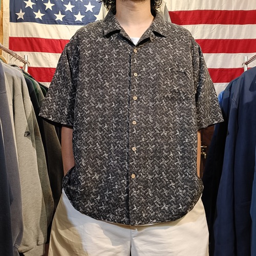 Used 半袖シャツ◆XXL Batik Bay シルク アロハシャツ 総柄 ハワイアン◆USA古着　ヴィンテージ