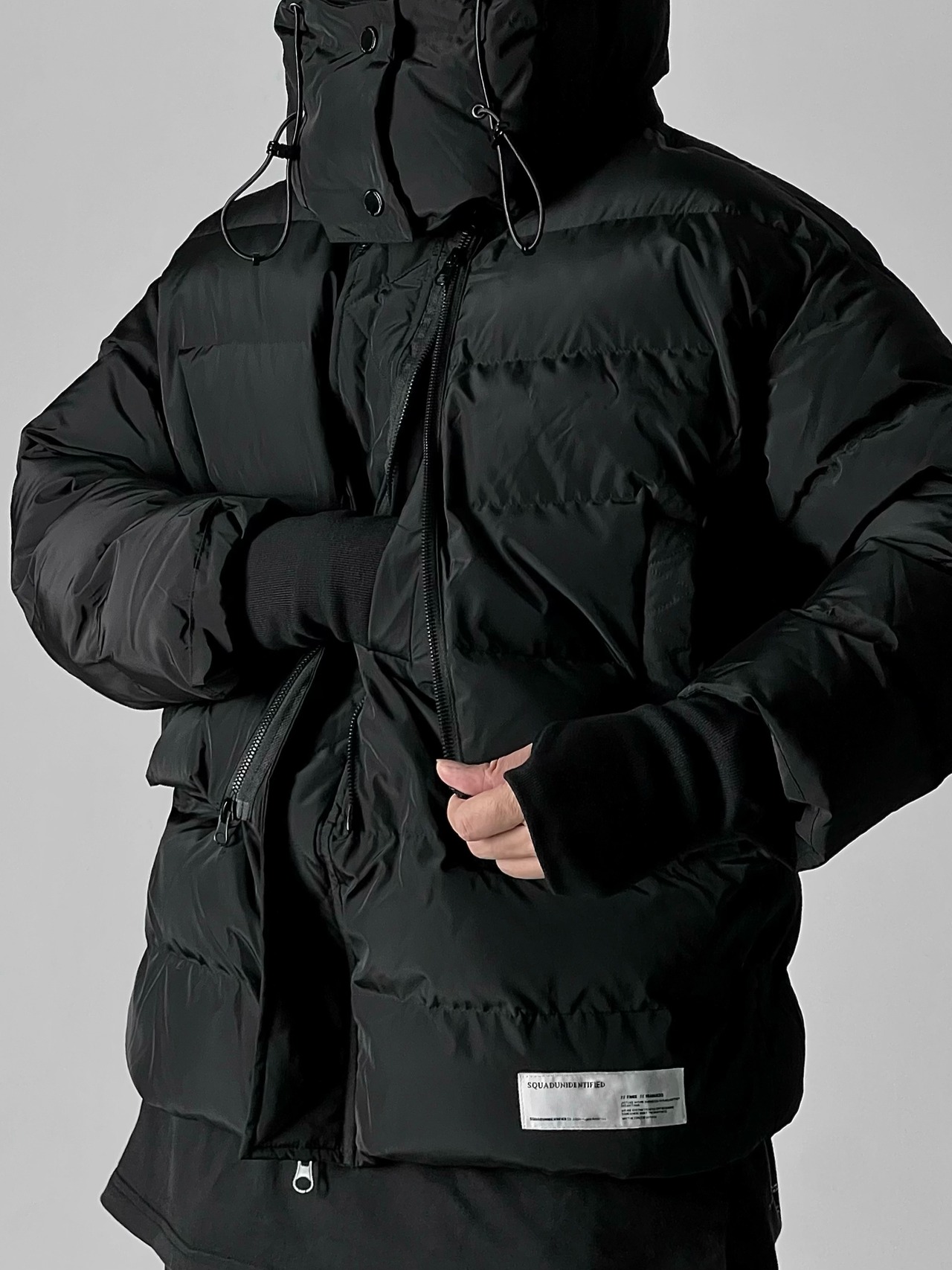 SQUD ダブルレイヤーパフジャケット