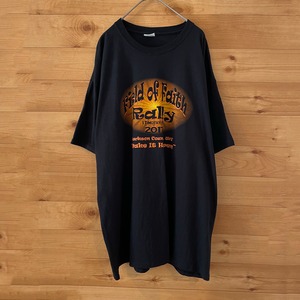 【PORT&COMPANY】イベント ロゴ プリント Tシャツ Field Of Faith Rally XL ビッグサイズ US古着