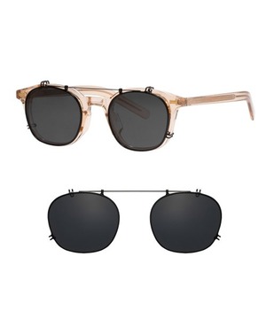 [RECLOW] RC B019 BEIGE CLIP-ON BLACK SET