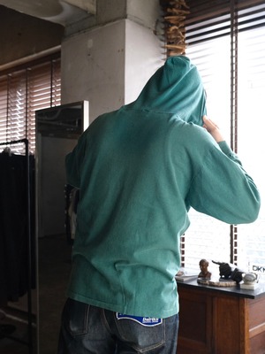 Used GAP Green hoodie