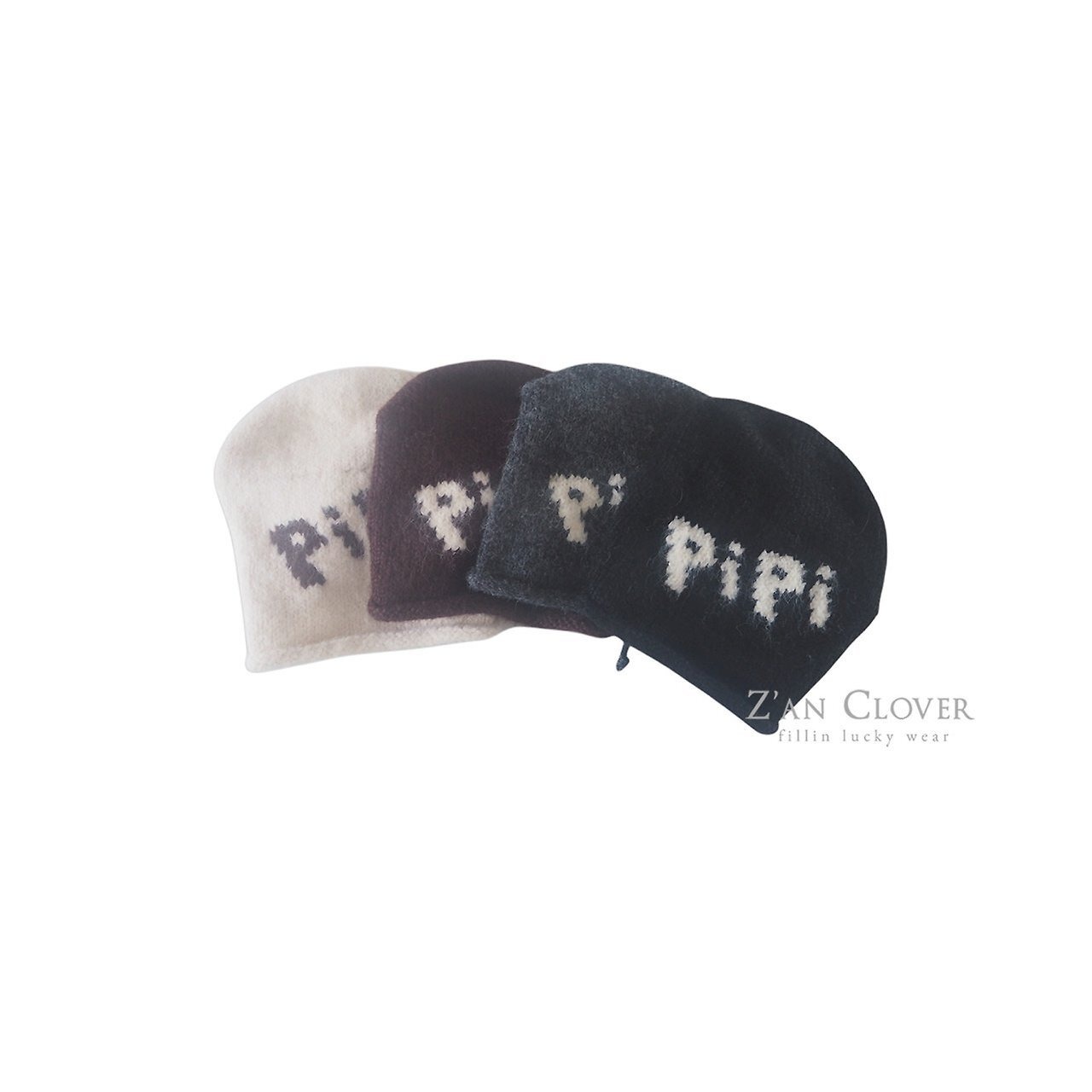 ZAN CLOVER［取寄］pipi knit beanie 26winter