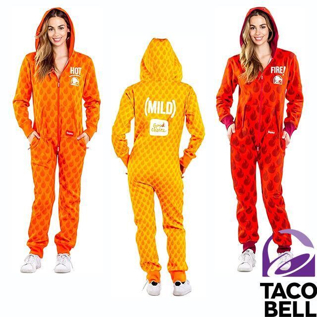 タコベルオフィシャルアイテム ホットソースジャンプスーツ Taco Bell