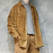 nubuck leather pants