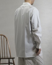 METHO メソ - Single yoke shirt シングルヨークシャツ / White ホワイト / l unisex ユニセックス