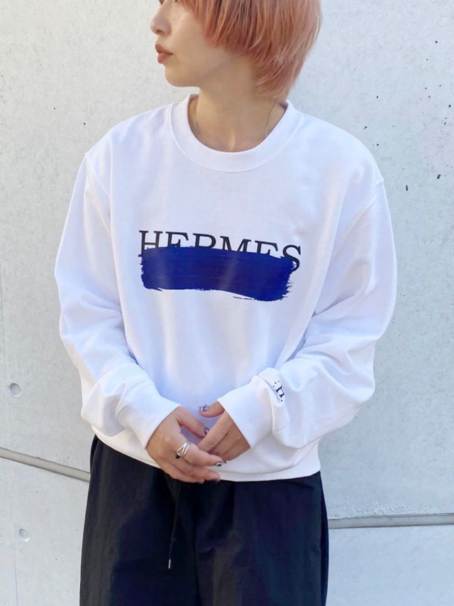 HEロゴ消しスウェット[color:ホワイト]［Sサイズ］通常価格¥15,290