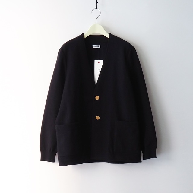 COOHEM コーヘン WAVE COTTON KNIT JACKET 13-242-001