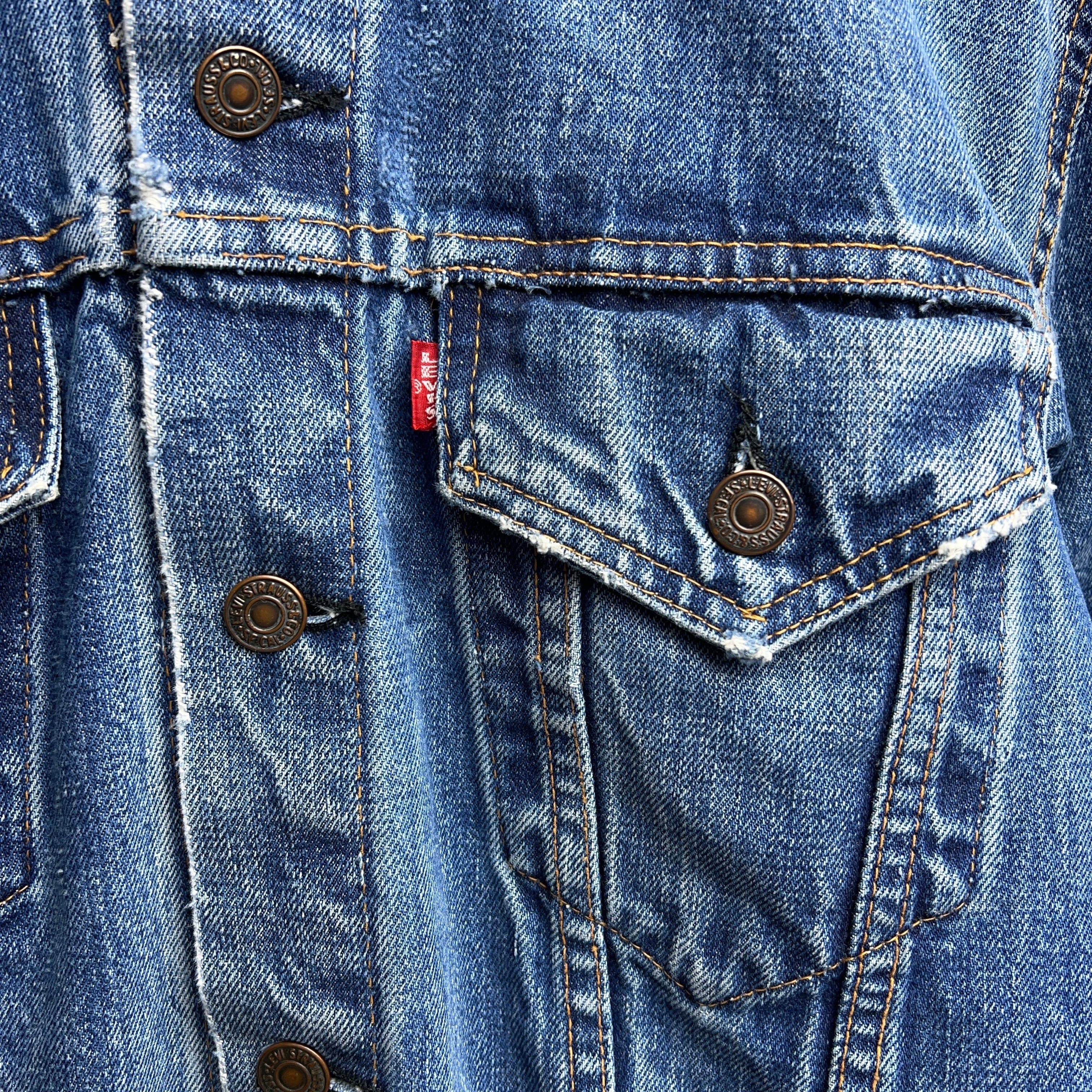 60's~70's LEVI'S 70505 BIG E Denim Jacket 60年代 70年代 リーバイス