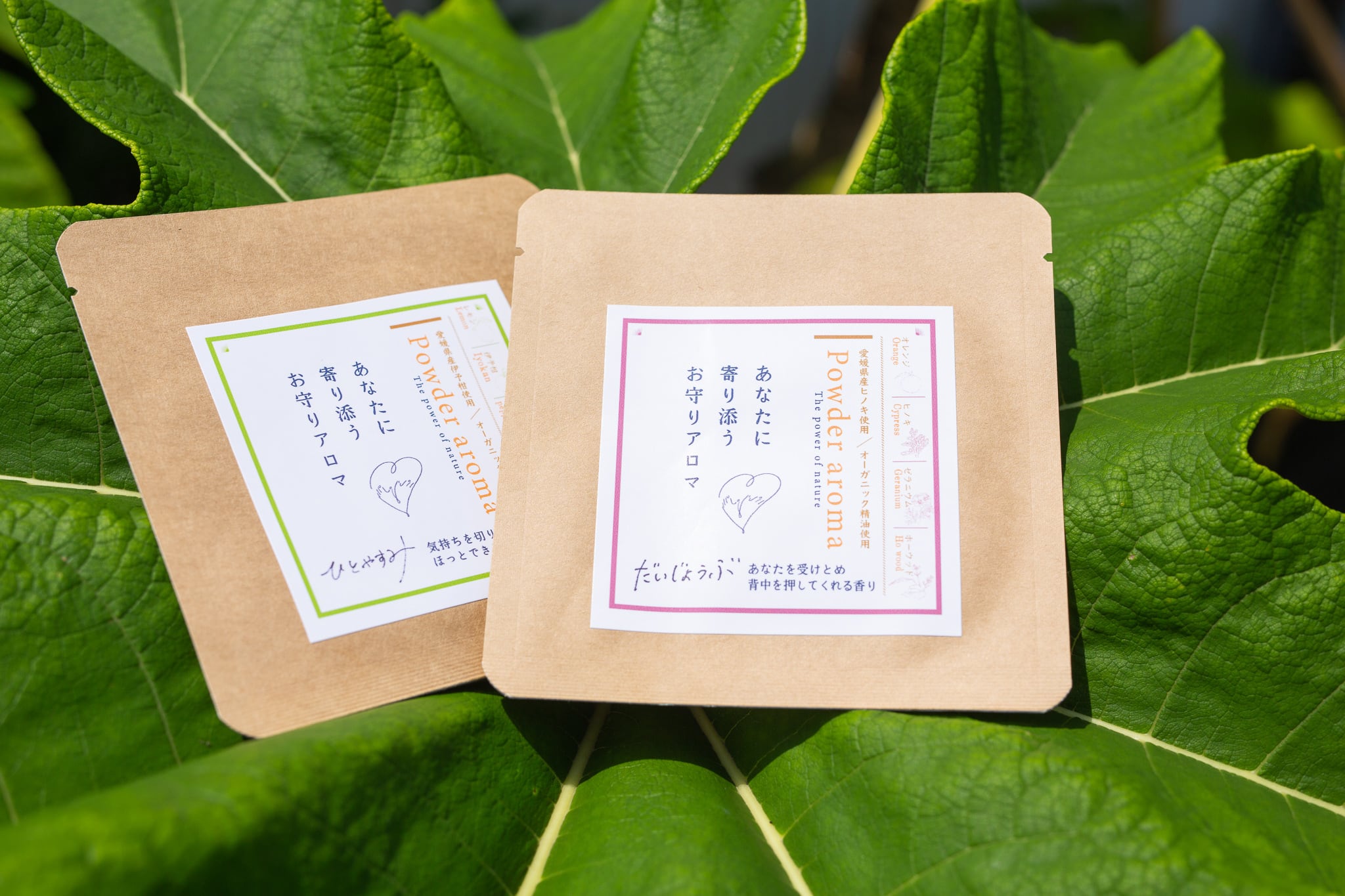 シートタイプで持ち運び簡単》 あなたに寄り添うお守りアロマ