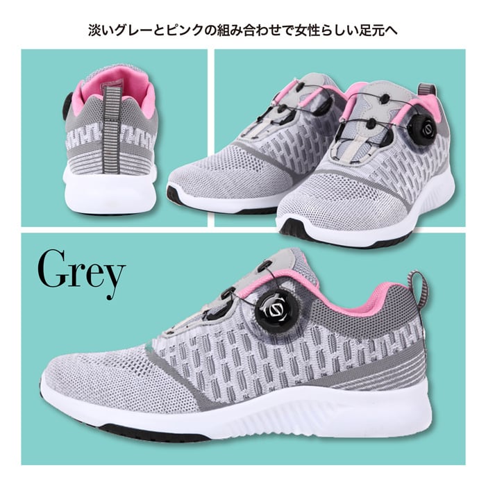 FOURSENSE レディース フライニット スニーカー FOSN-004L ダイヤル式