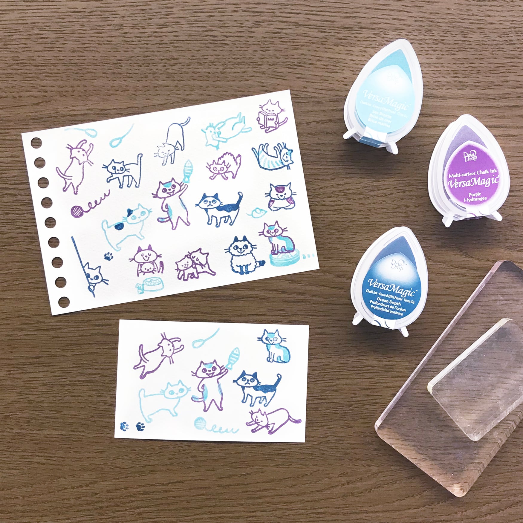 sakuralala クリアスタンプ 365036 | パピアプラッツBASE店