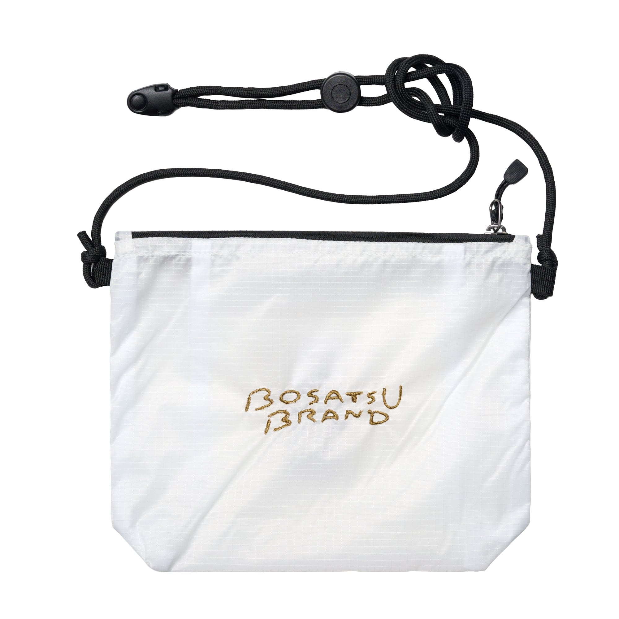 シャカシャカ仏像バッグ(刺繍) 五劫思惟阿弥陀 ナイロンリップストップ