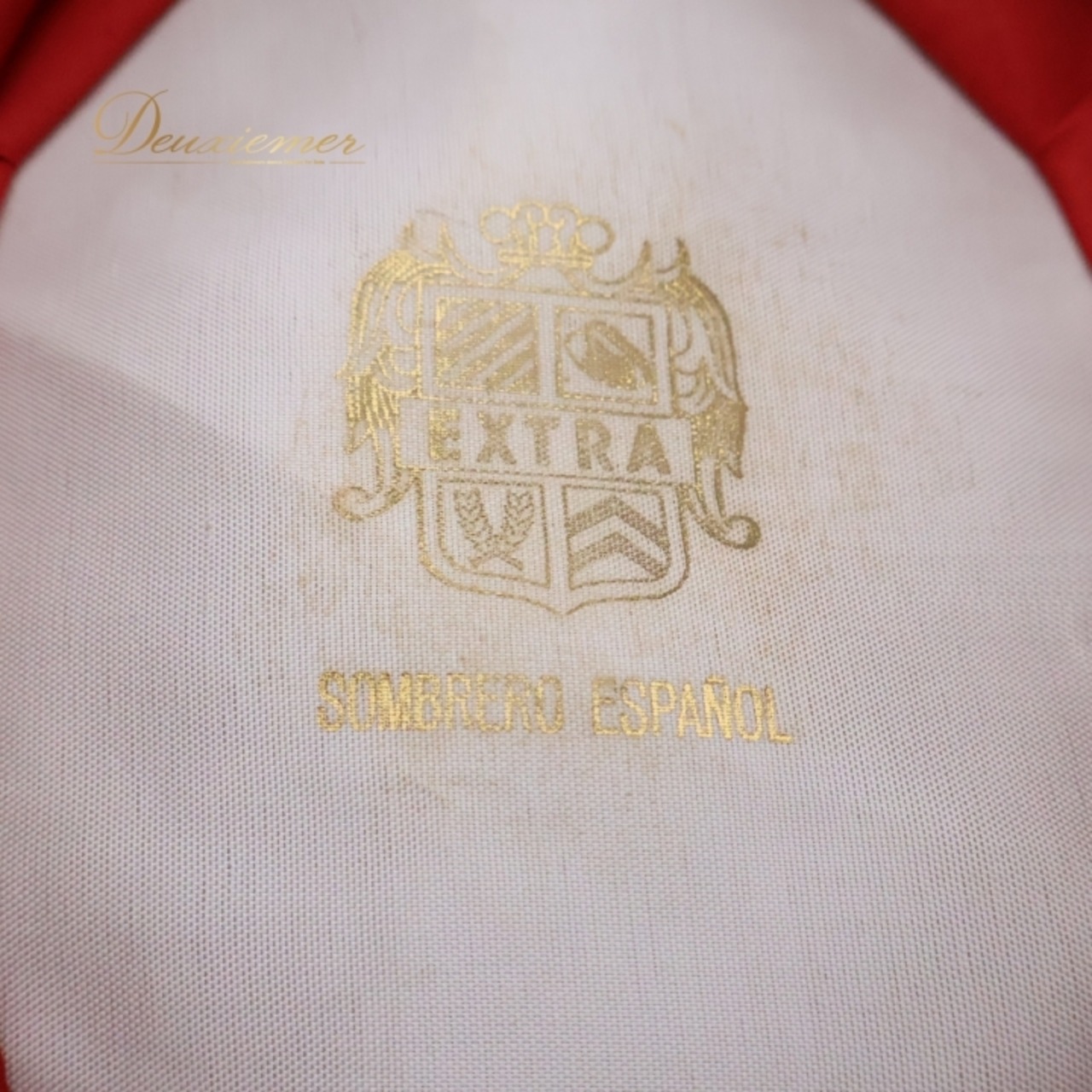 フラメンコ 衣装 コルドベス ハット 帽子 小物 小道具 SOMBRERO ESPANOL 赤 真っ赤 無地 ダンス用 レッド系 発表会 練習 イベント 赤色 大きめ おしゃれ かわいい コスプレ パーティー 音楽 舞台用
