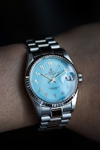 WMT Cabochon – Arabic Numerals Edition / Glossy Sky Blue Dial / Limited 50pcs