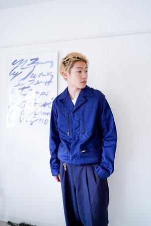 【1960-70s】"Mechanic Type" French Military M64 JKT / 499ku