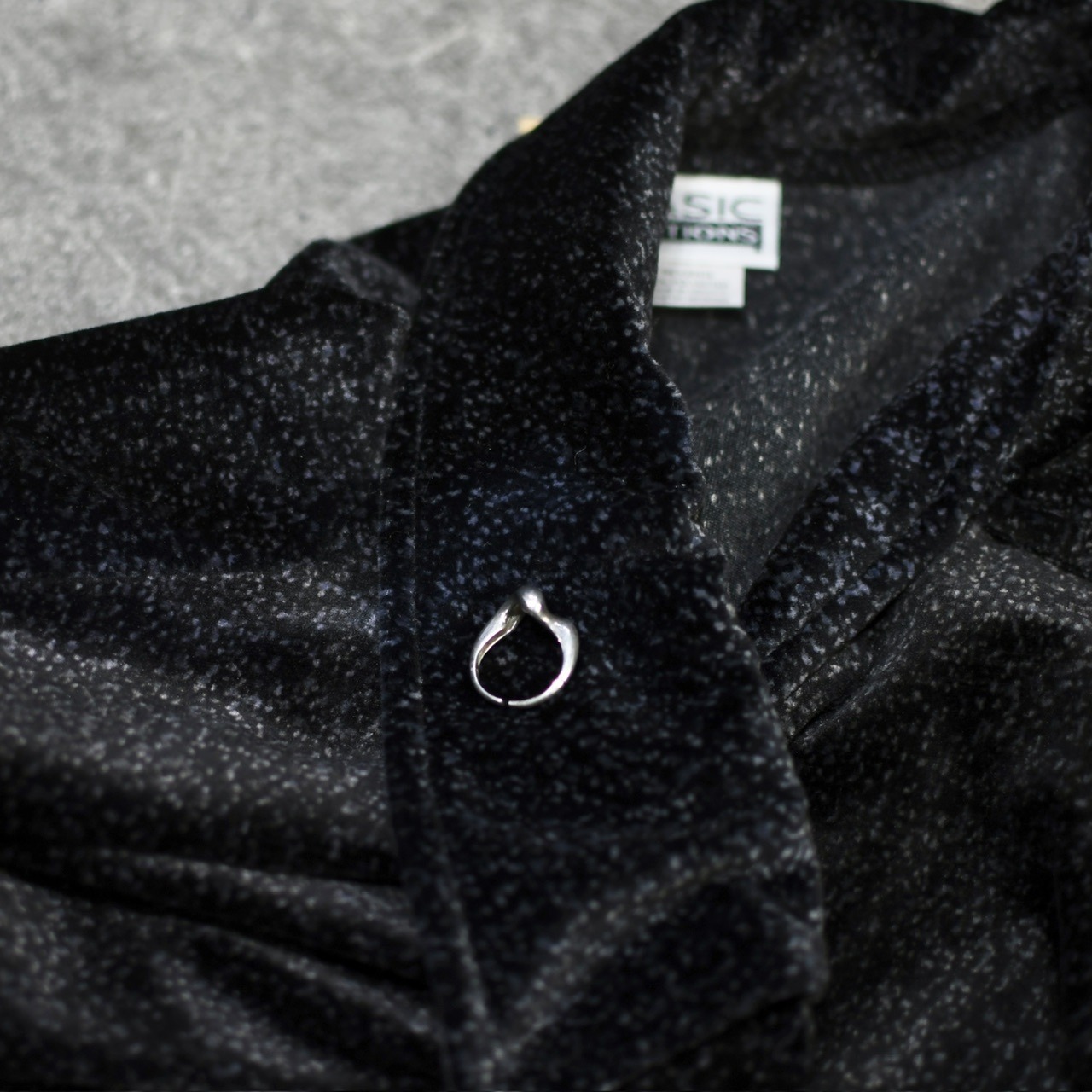 pattern velour skipper