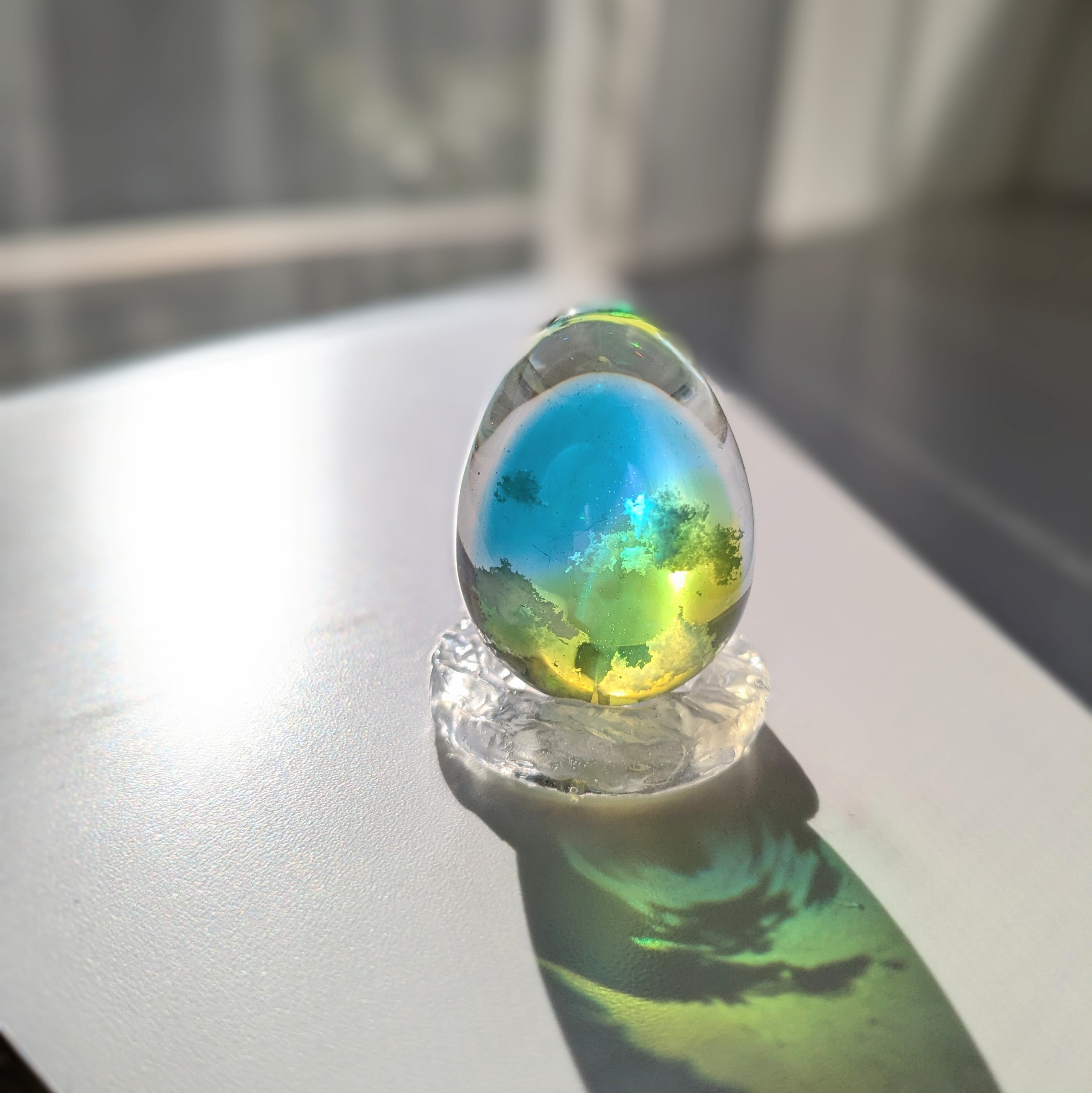 空レジン《きみがいるから》レジンオブジェ | 天咲く工房