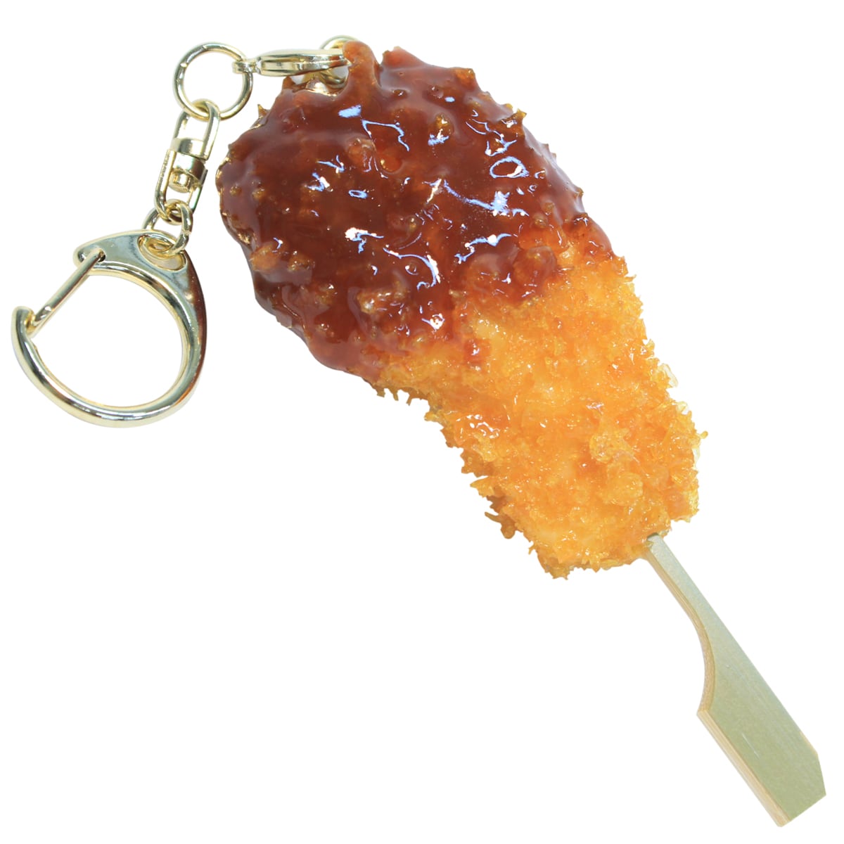 食品サンプル 串カツ キーホルダー
