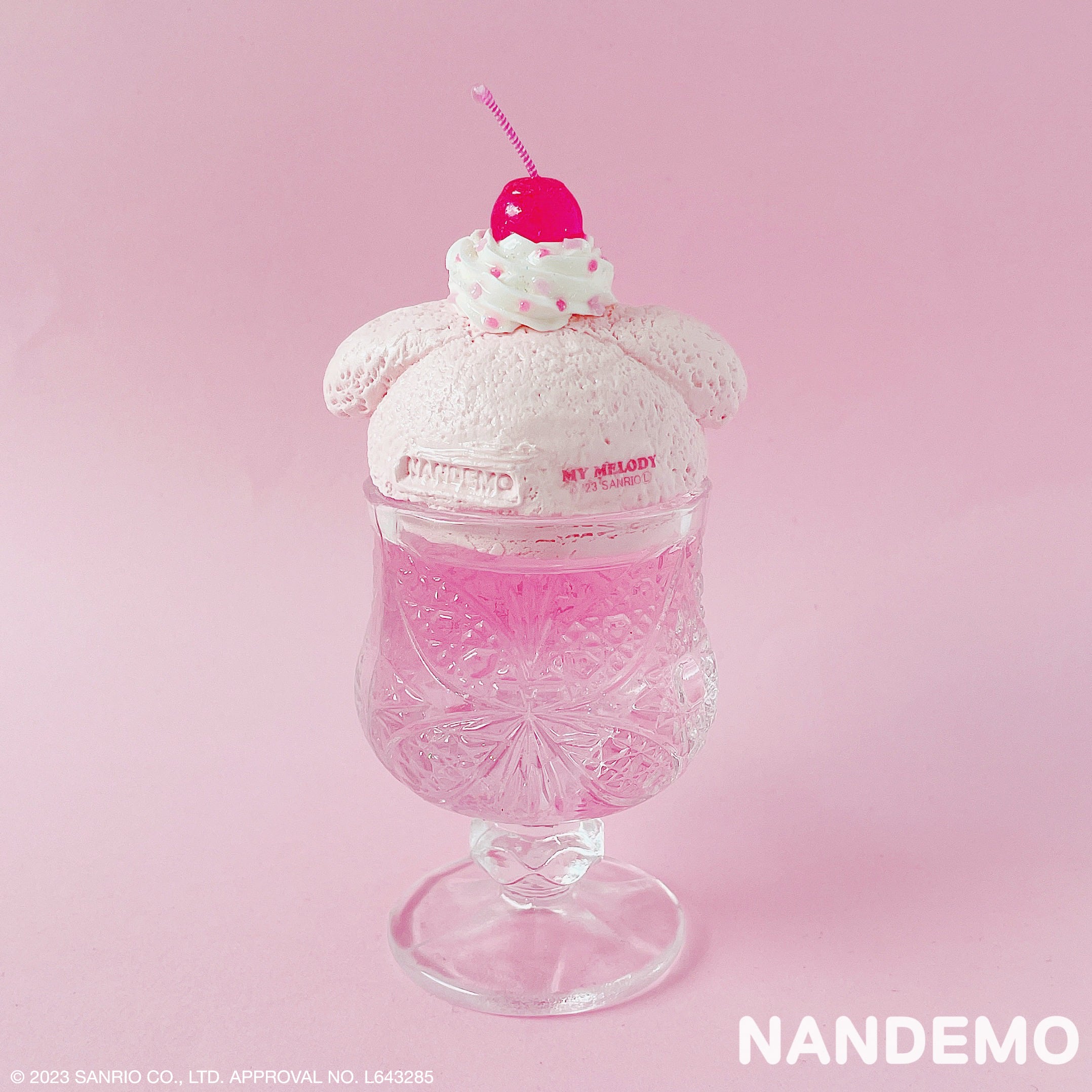 7月上旬発送 クリームソーダオブジェ(マイメロディ) | NANDEMO