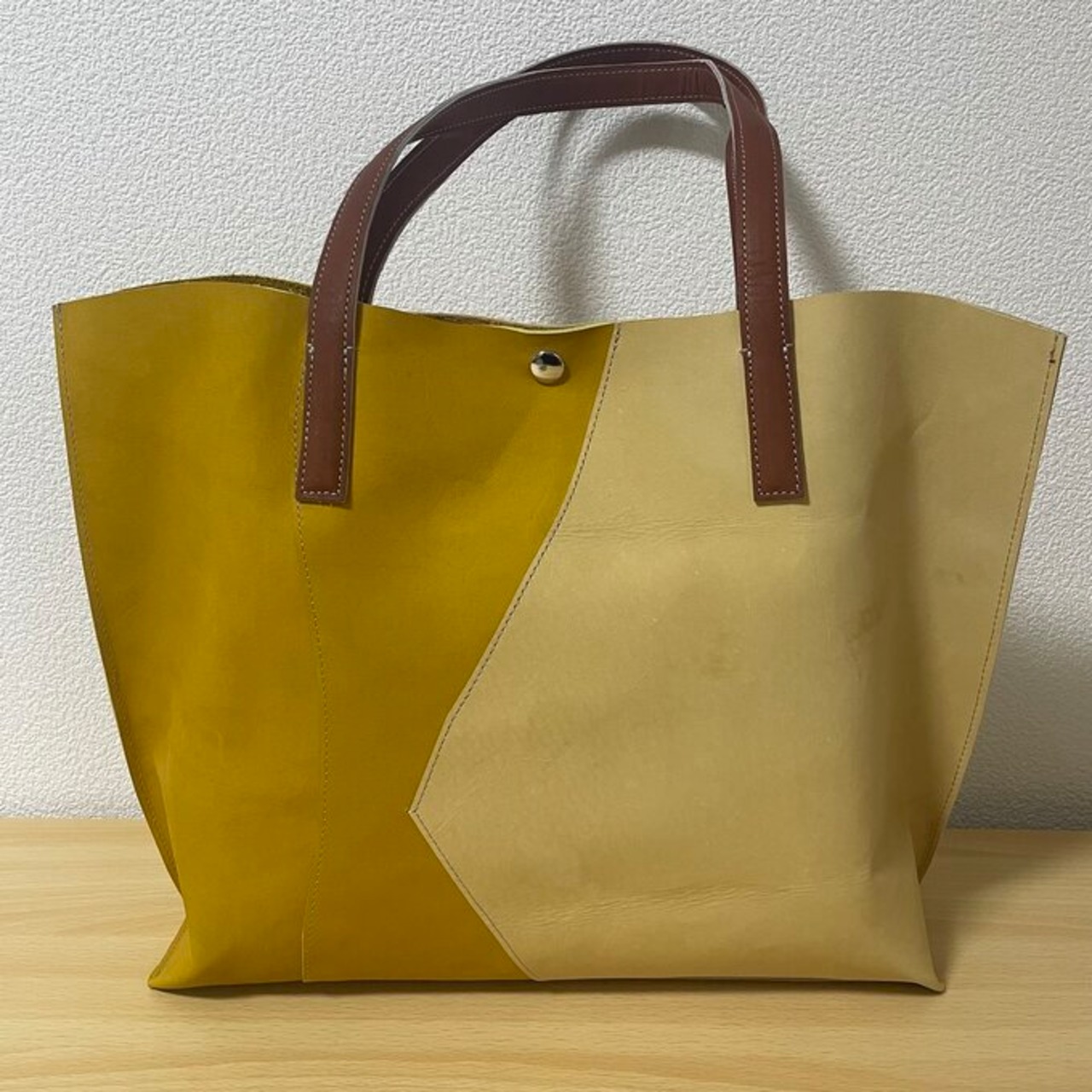 グローブレザー トートバック（横型） 【国産牛革】