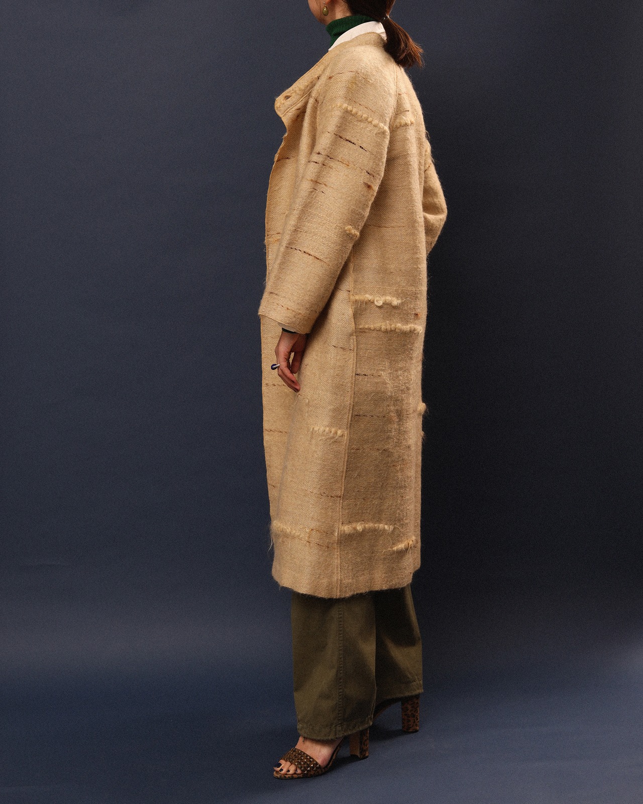 1990's Geoffrey Beene / Tweed Coat