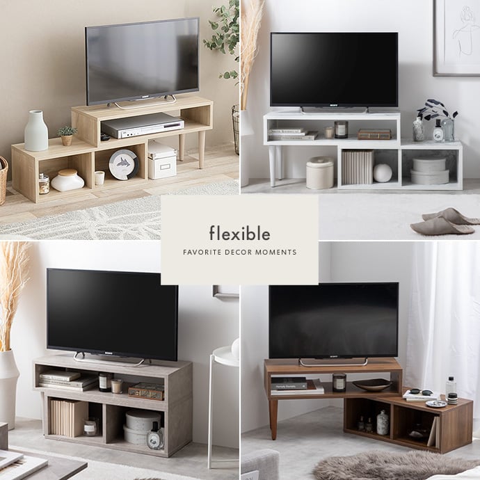 全6色】空間をおしゃれに活用しディスプレイを楽しむ伸縮型テレビ