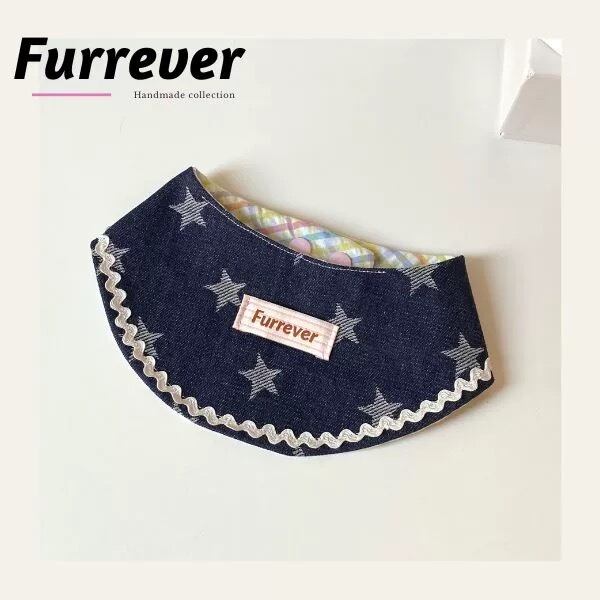 Star Denim Reversible from furrever エプロン 付け襟