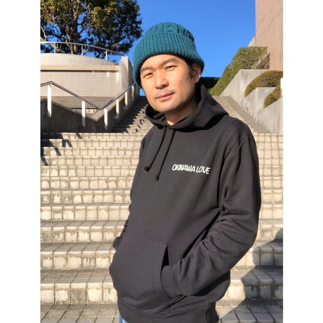 OKINAWA STREET BACK PRINT HOODIE