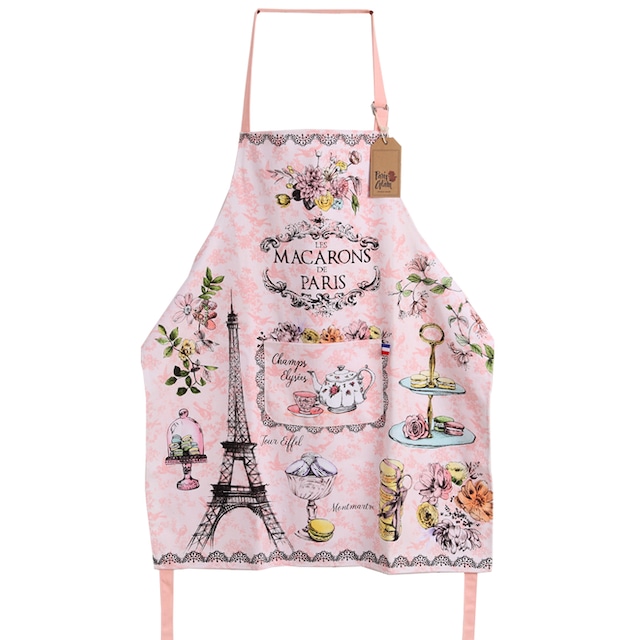 teapot paris apron　　F036