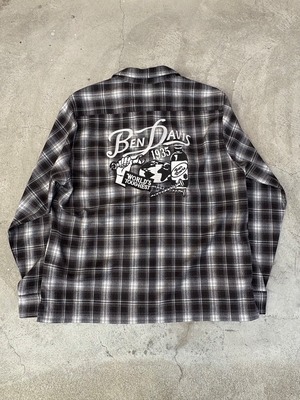 BEN DAVIS / CHECK SHIRT / 刺繍 / T-25380050
